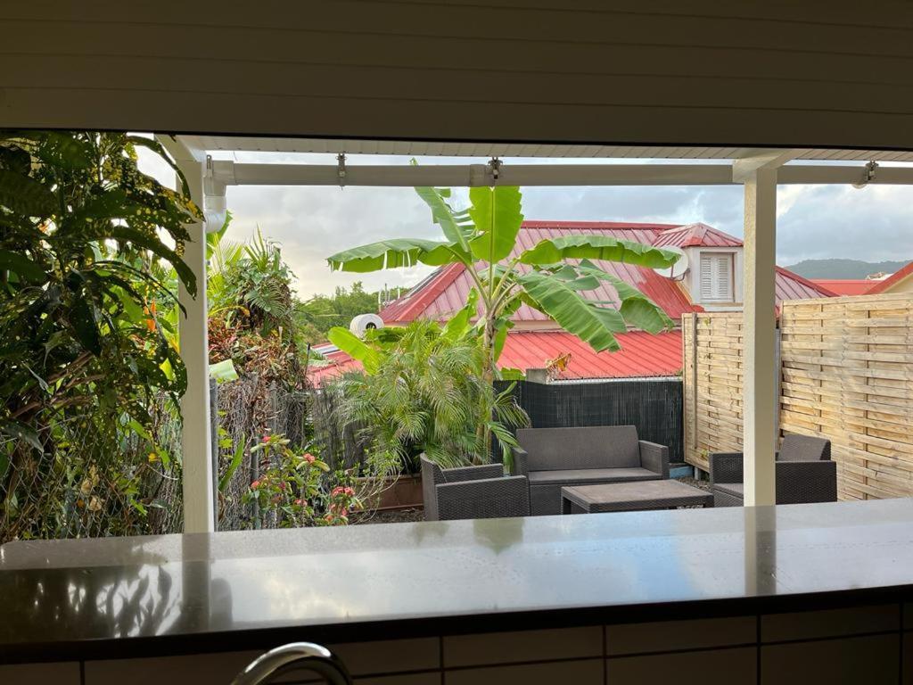 Agreable Appartement En Rez-De-Jardin A 450M De La Mer 圣安娜 外观 照片